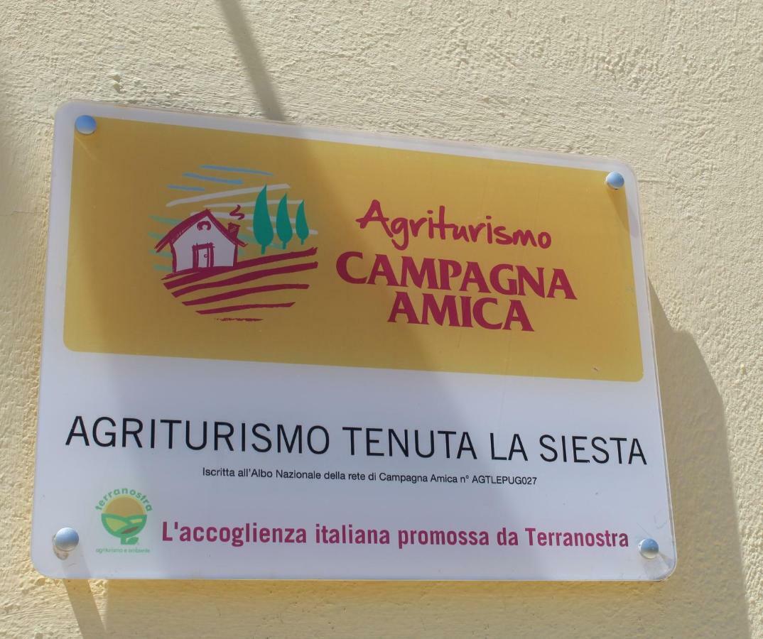 Agriturismo Tenuta La Siesta Gallipoli Zewnętrze zdjęcie